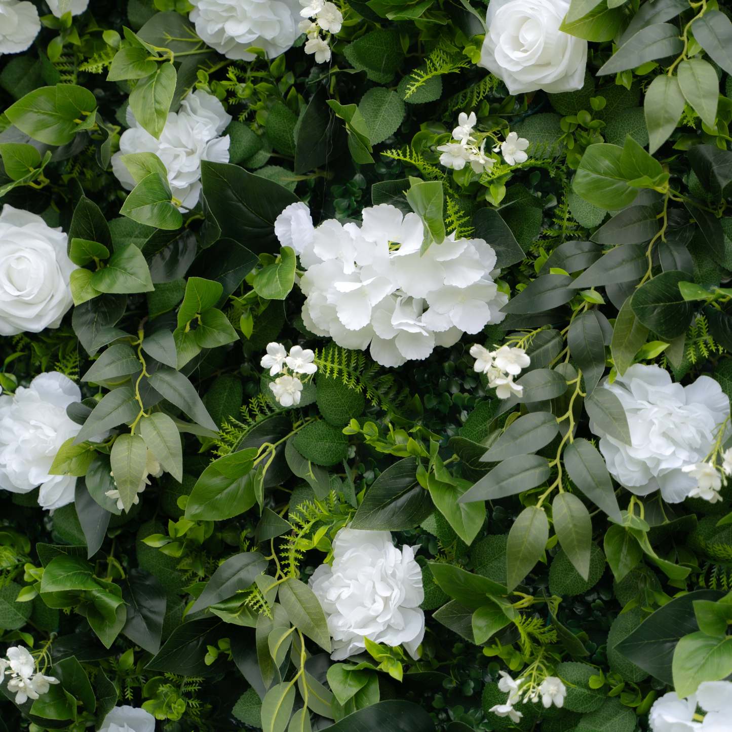 Jane Plus：3D Upgraded High-class Jane wall Fabric Artificial rolling up curtain flower wall