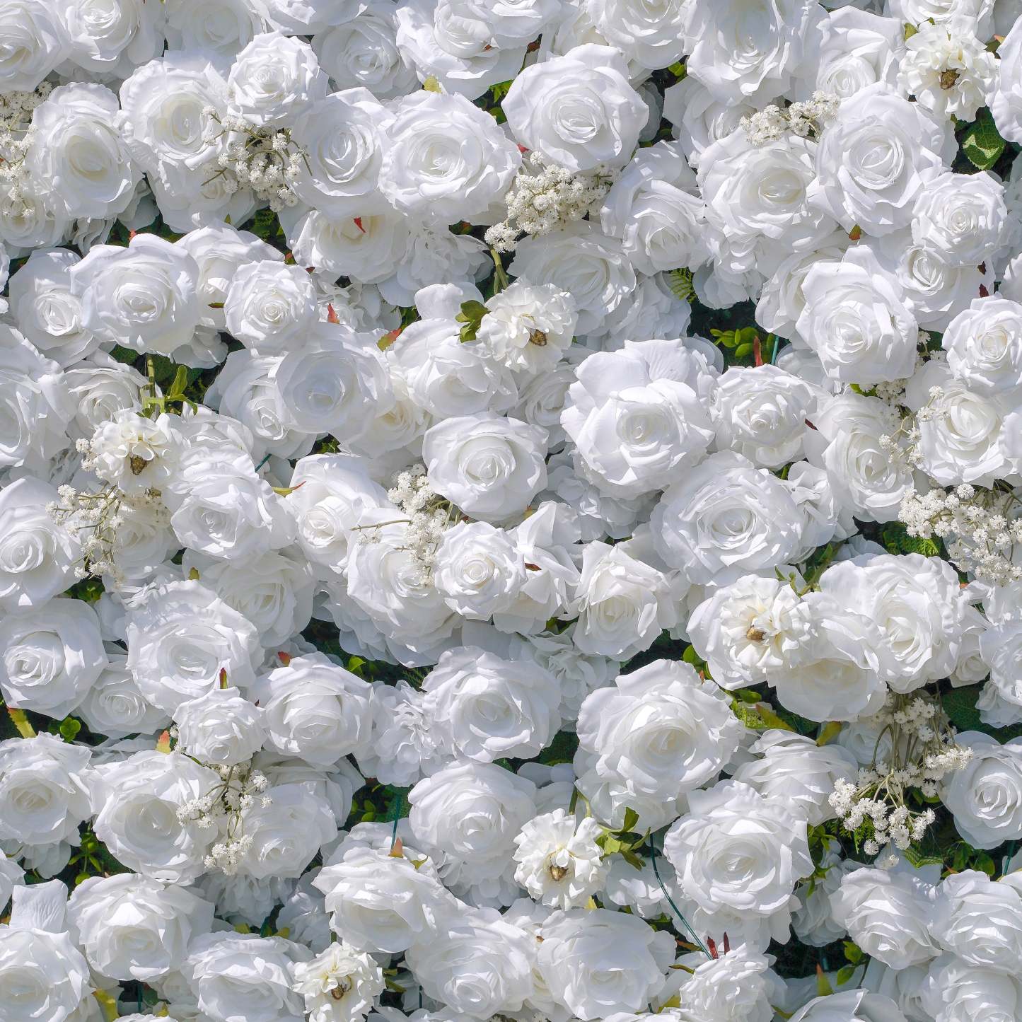 Miya：5D Fabric Artificial rolling up curtain flower wall(Ready to ship-Only USA)