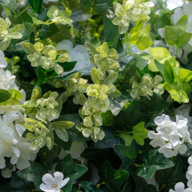 Parker：5D Fabric Artificial rolling up curtain flower wall (Ready to ship-Only USA)