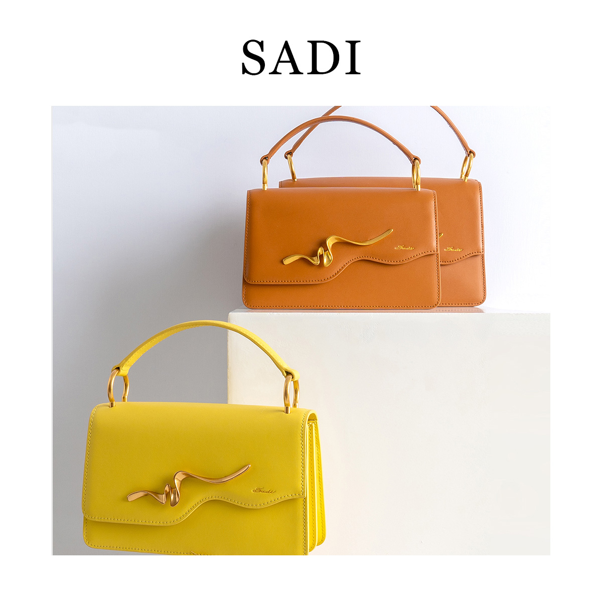 SADI Blending Series All-match, Stylish and Classic Ladies' Shoulder and Crossbody Bag 
