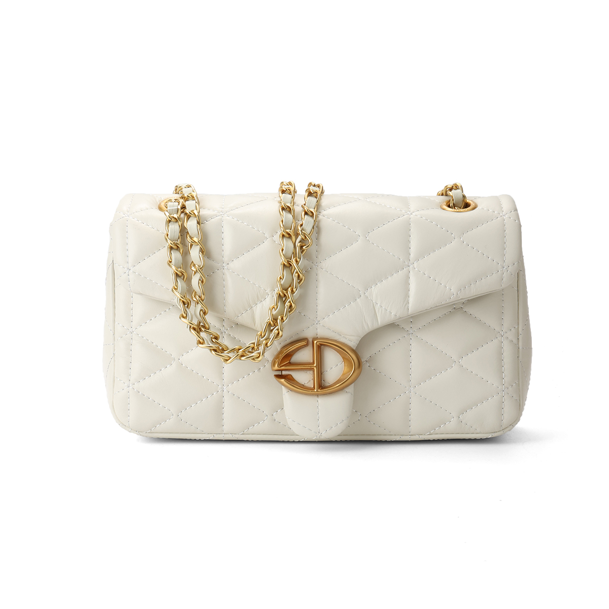 The classic, all-match and fashionable single-shoulder crossbody bag for ladies in the Old Money style 