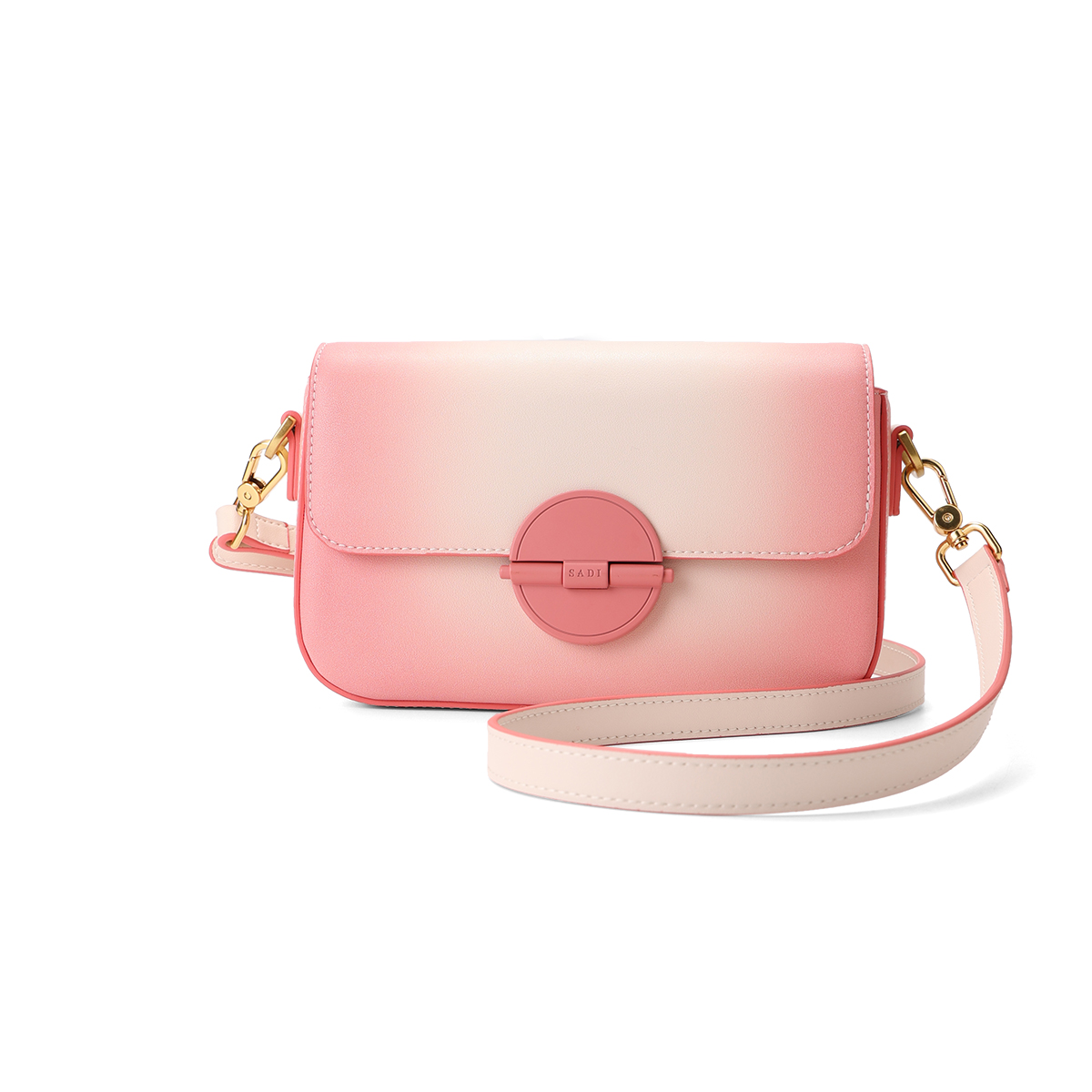 The Moonlight Treasure Box classic and fashionable ladies' single-shoulder crossbody bag in dopamine color series