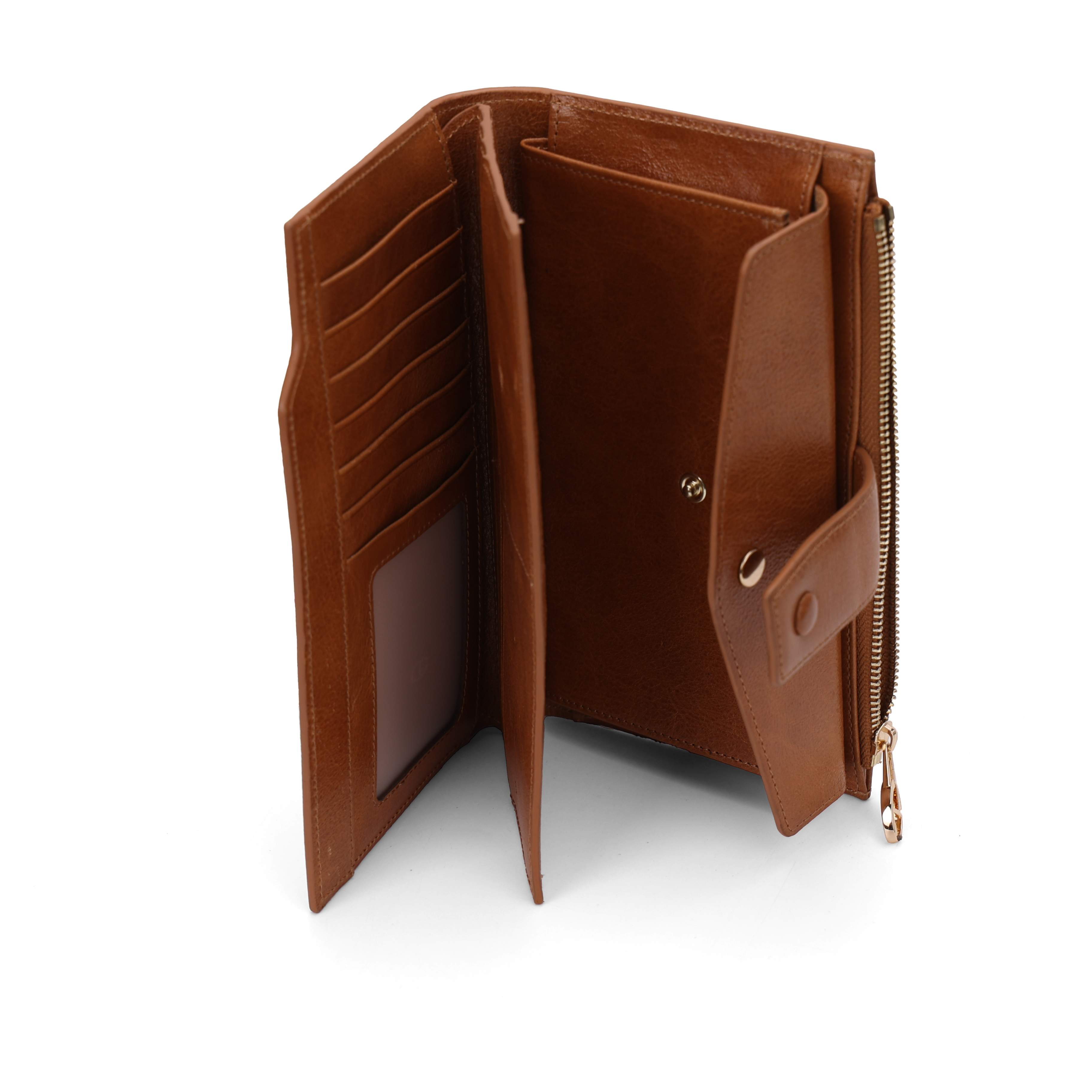 Classic and vintage ladies' portable change purse/wallet (long style) 