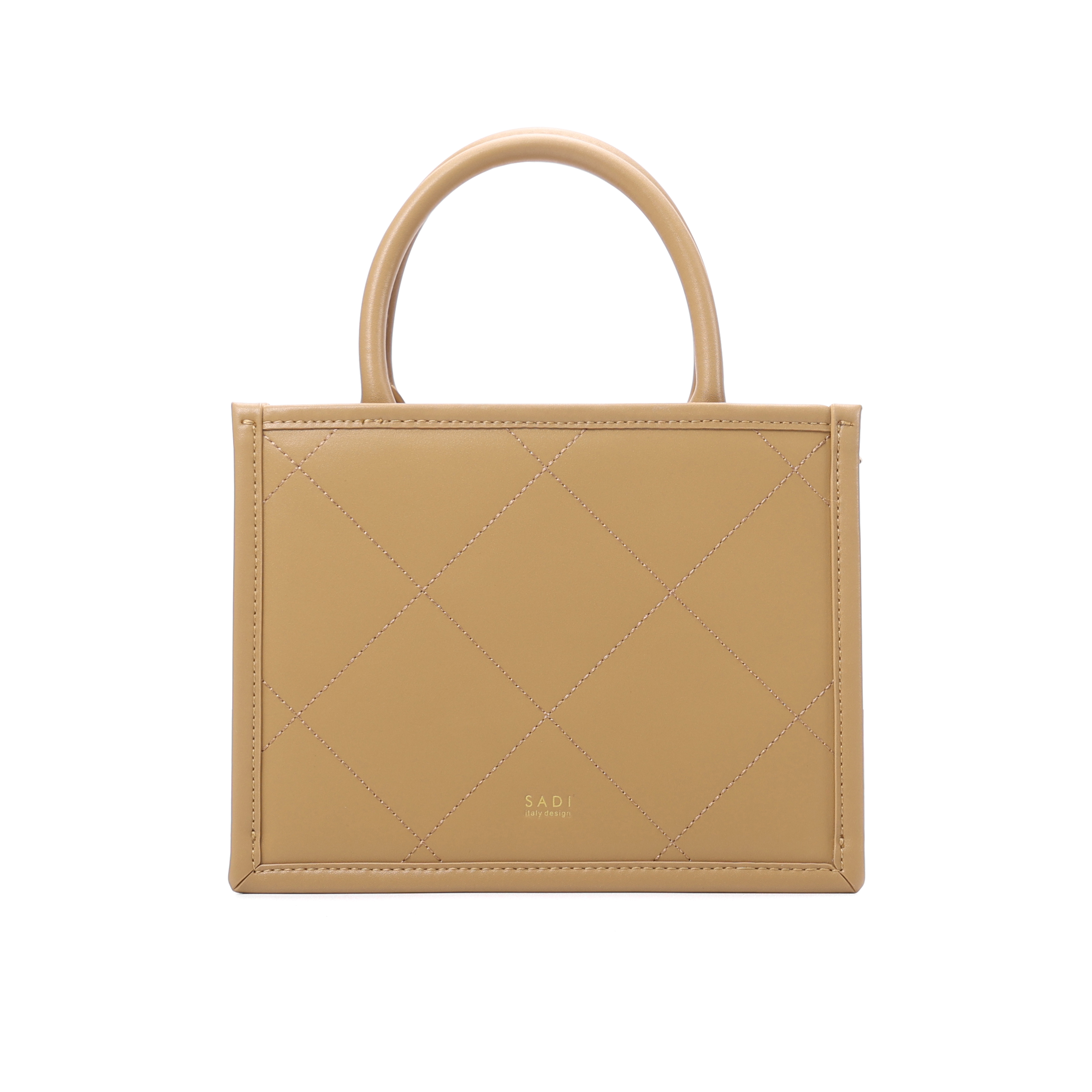 The Diamond Plaid Single-shoulder Handbag for Ladies with Fashionable and Classic Style of the Youthful Era 