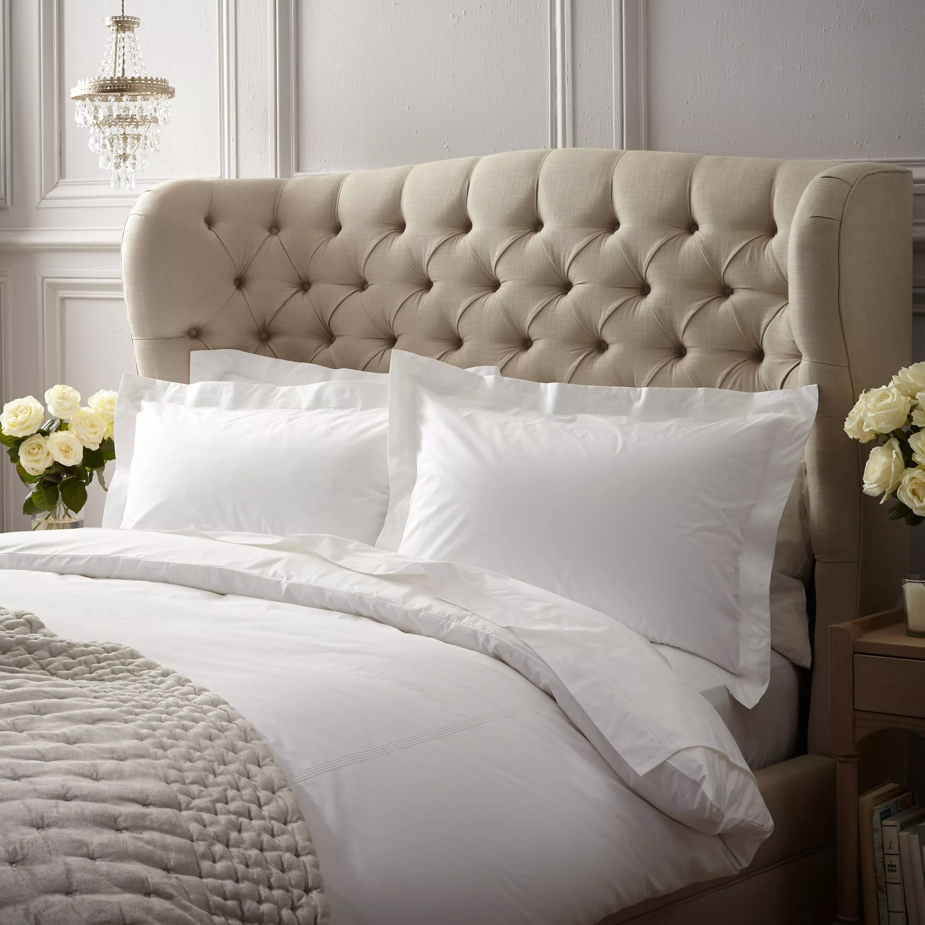 Egyptian Cotton 4 Row Cord Bedding