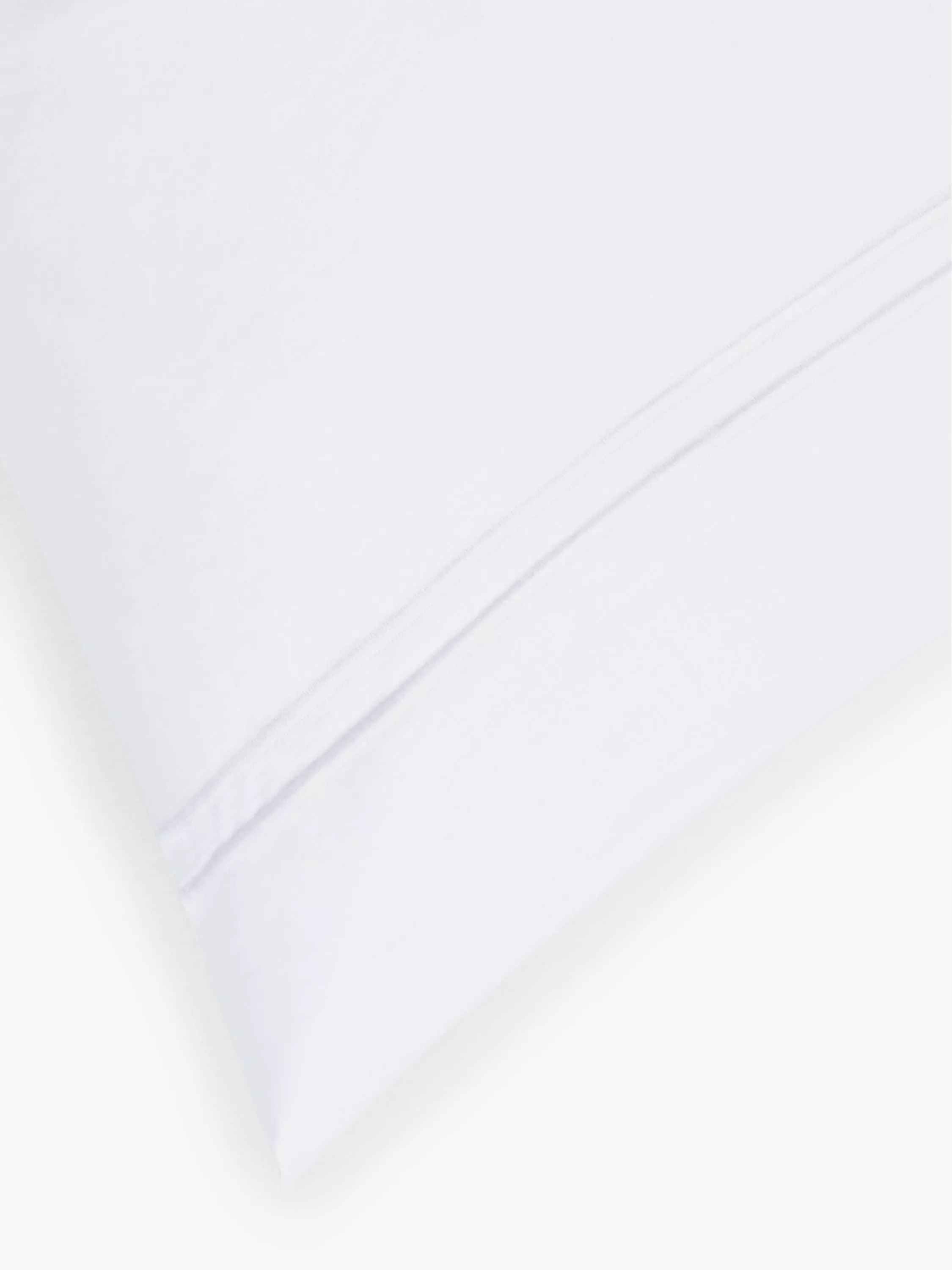 The Ultimate Collection Luxury Egyptian Cotton Sateen, 1600 Thread Count King Pillowcase, White