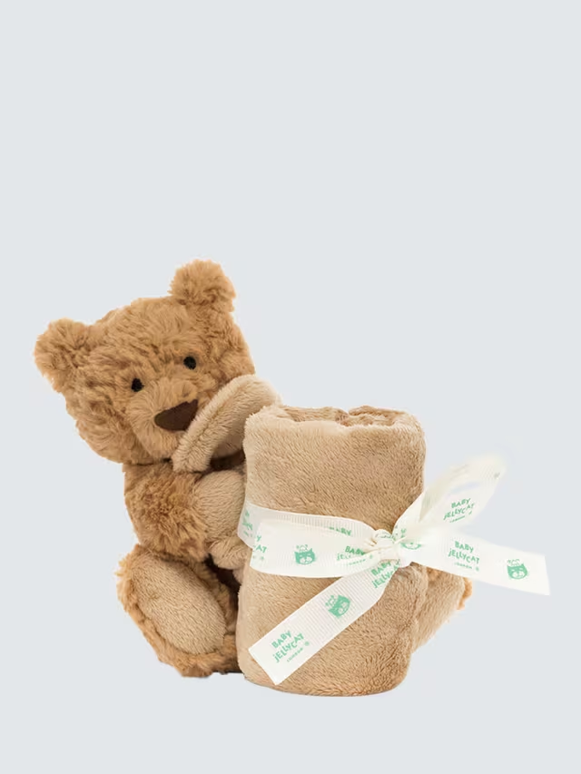 Batholomew Bear Soother Soft Toy