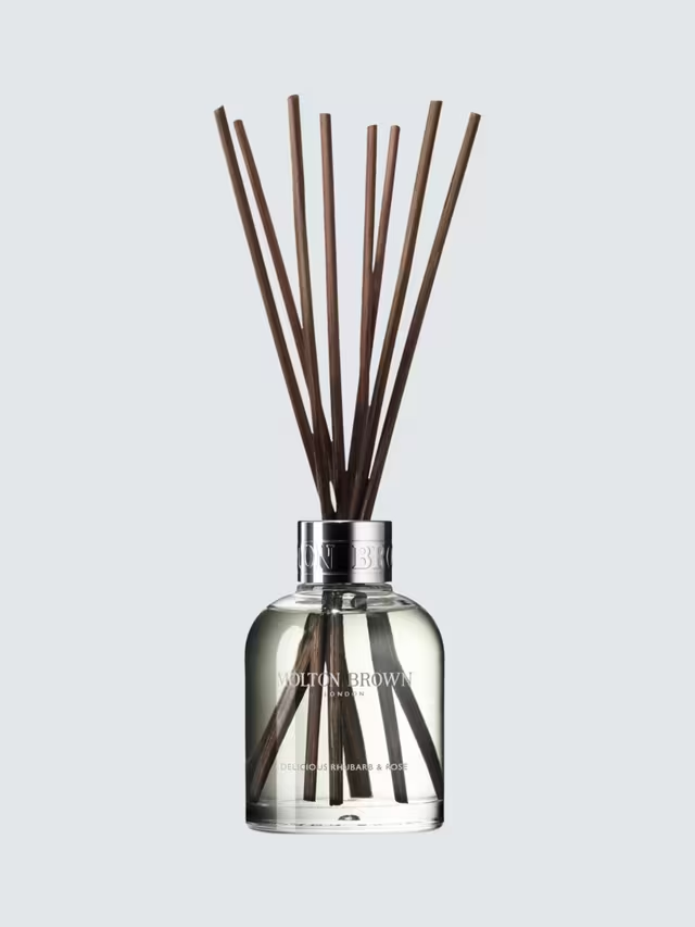 Delicious Rhubarb and Rose Aroma Reeds Diffuser, 150ml