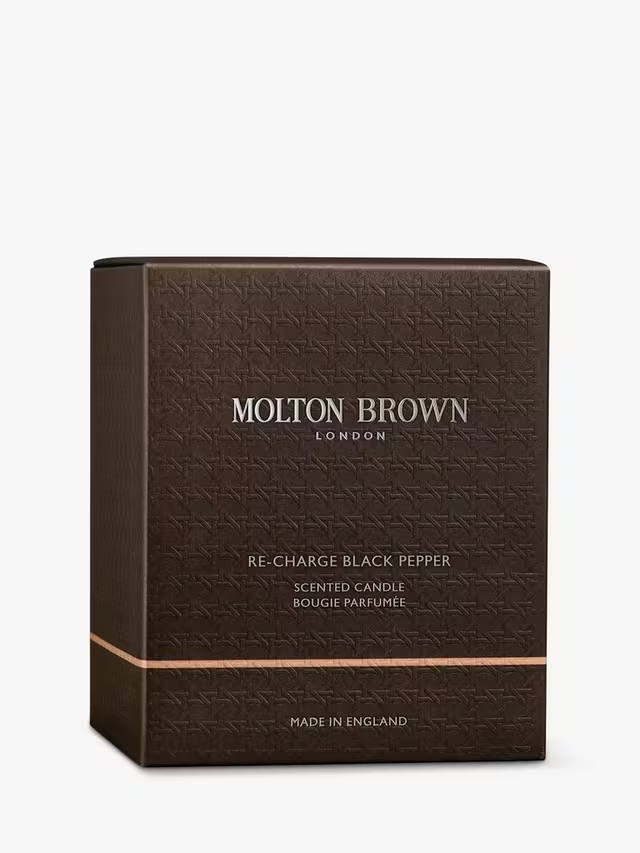 Re-charge Black Pepper Scented Signature Candle, 190g