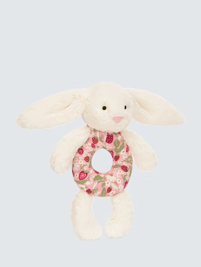Blossom Berry Bunny Ring Rattle