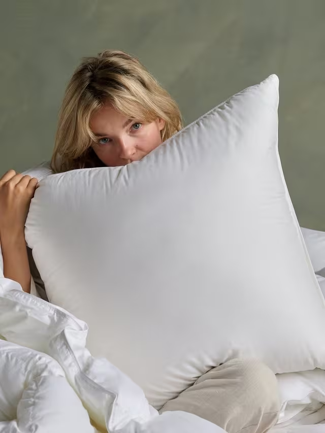Down Square Pillow, Soft