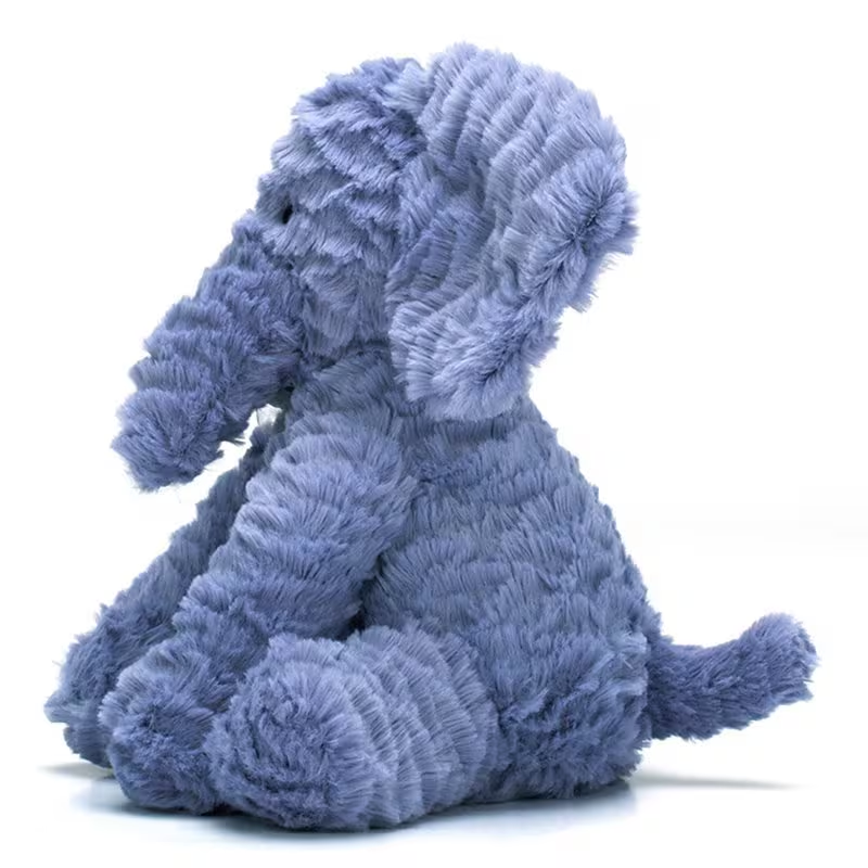 Fuddlewuddle Elephant Baby Soft Toy, Blue