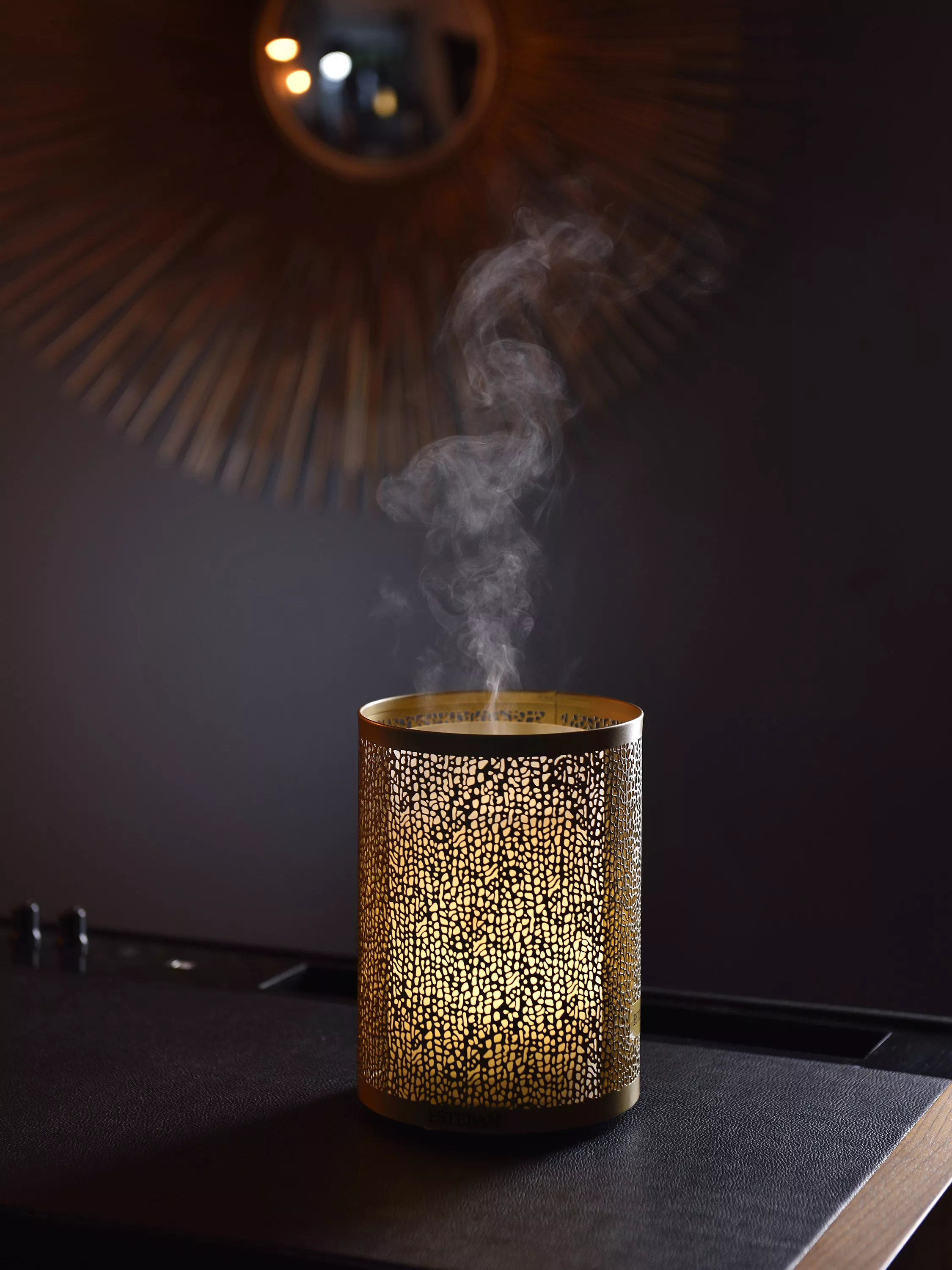 Electric Perfume Mist Electric Diffuser, Gold