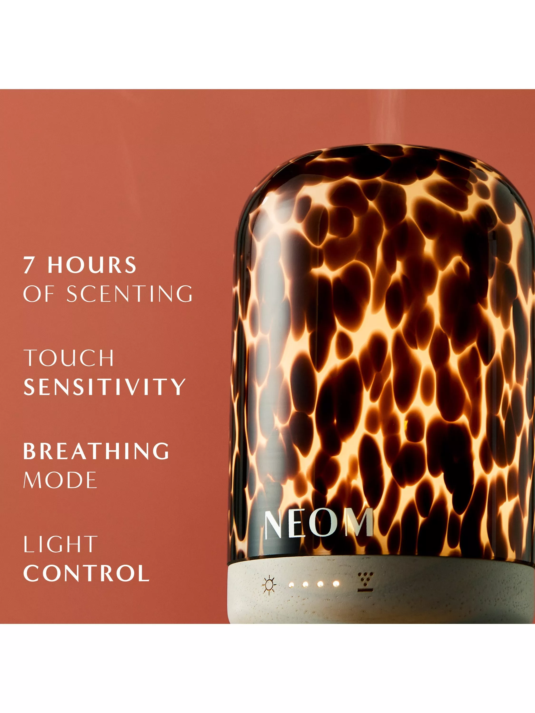 Tortoiseshell Glass Wellbeing Pod, Tortoiseshell