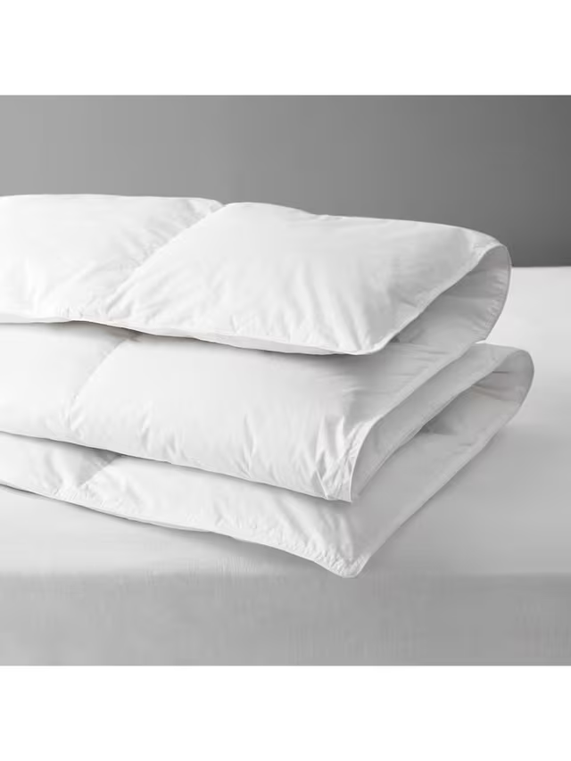 Natural Duck Down 60/40 Duvet, 13.5 Tog, White