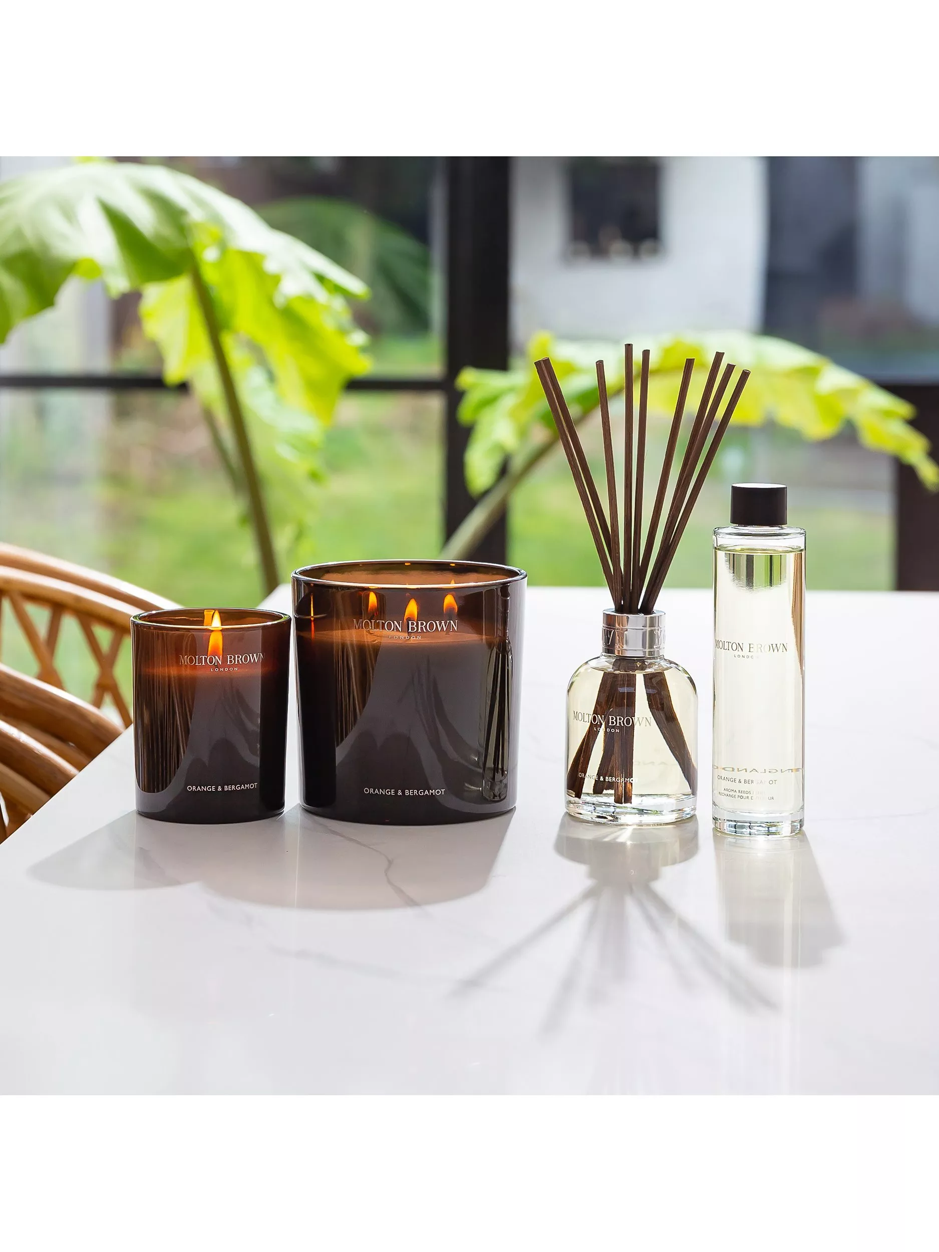 Orange and Bergamot Aroma Reeds Diffuser, 150ml