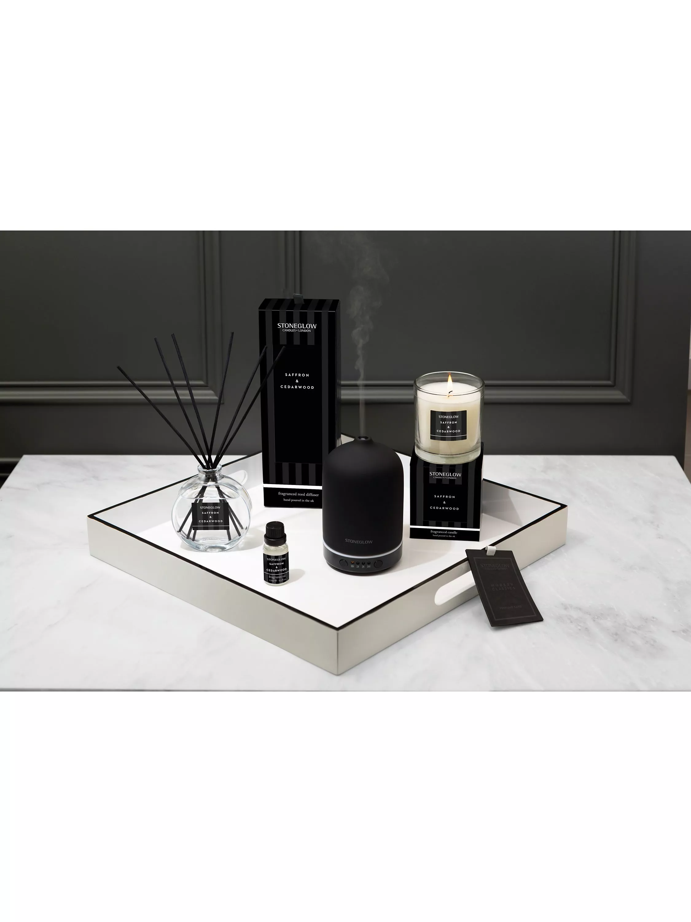 Modern Classics Perfume Mist Electric Diffuser, Black