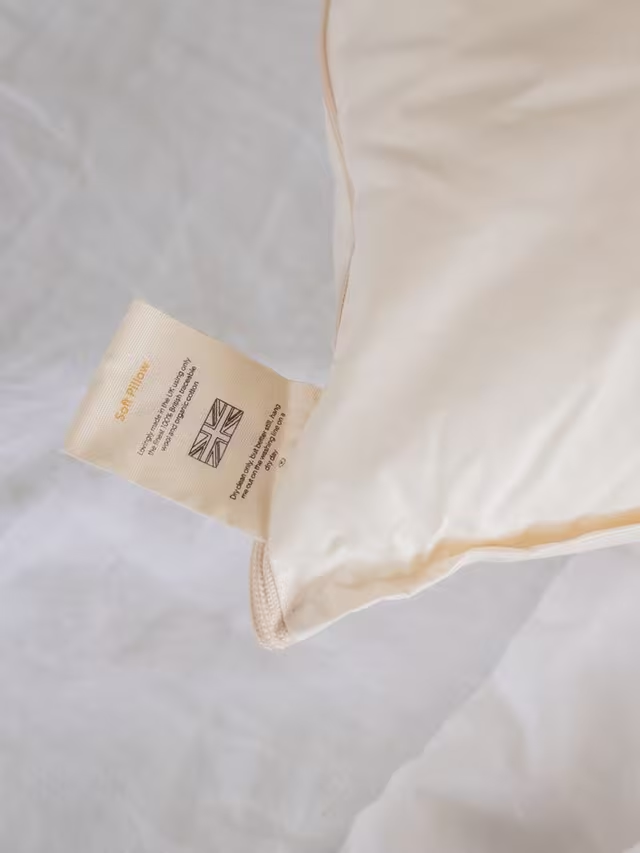 Luxury British Wool Pillow, Soft