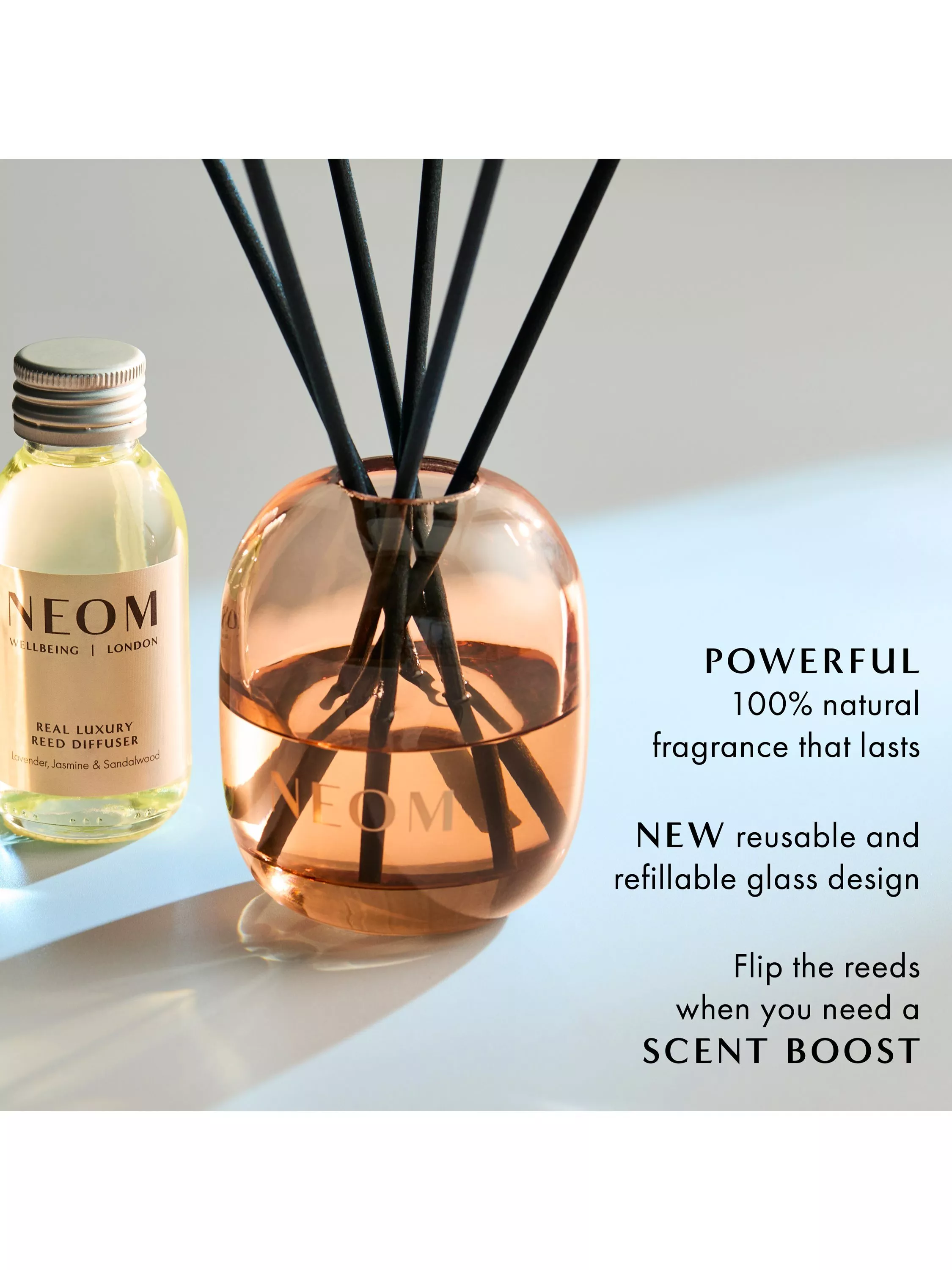 Real Luxury Reed Diffuser, 100ml