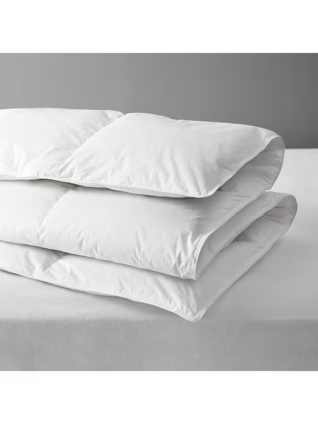Natural Duck Down 60/40 Duvet, 10.5 Tog, White