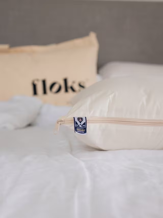 Luxury British Wool Pillow, Soft