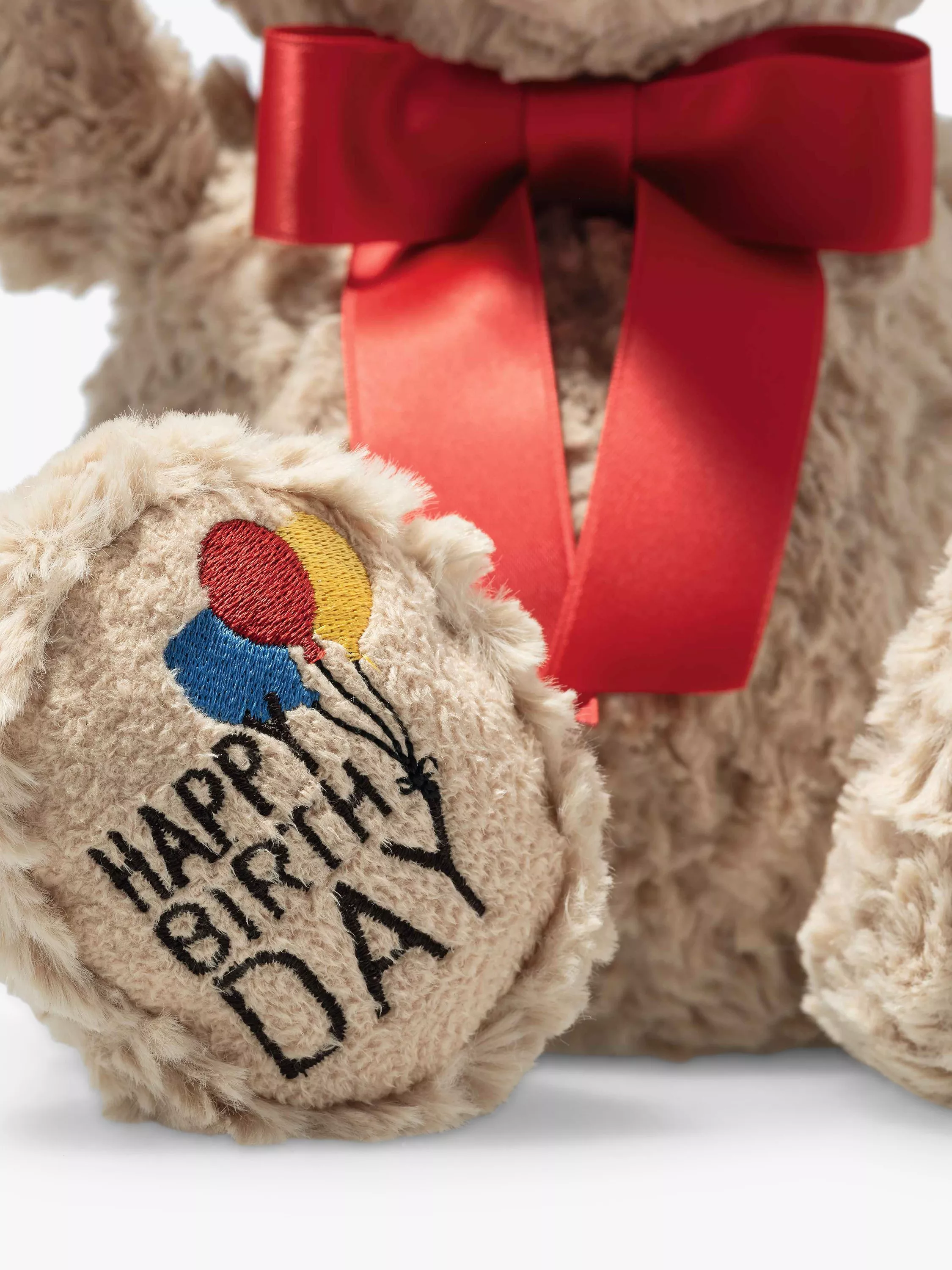 Soft Cuddly Friends Jimmy Happy Birthday Teddy Bear