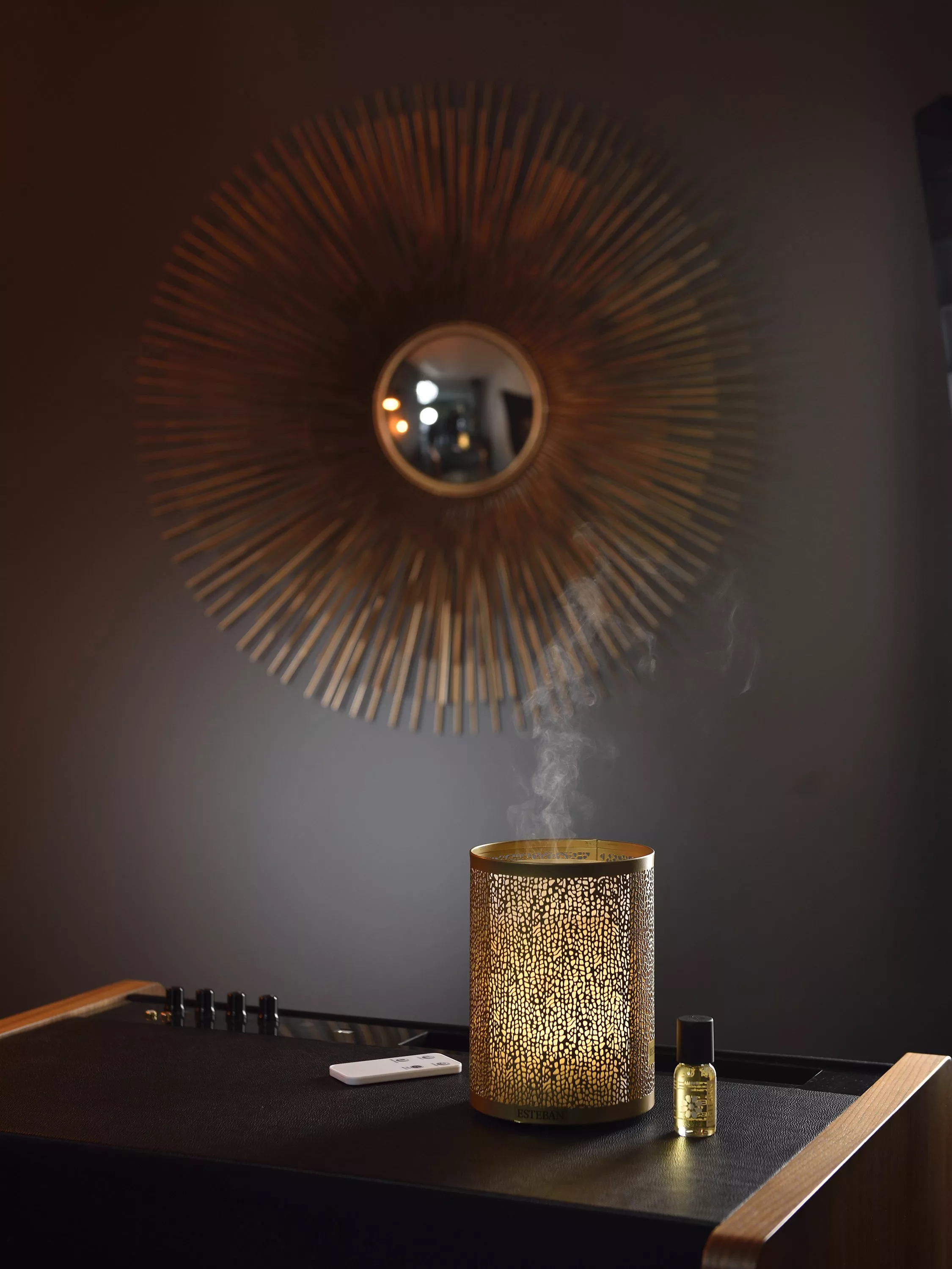 Electric Perfume Mist Electric Diffuser, Gold