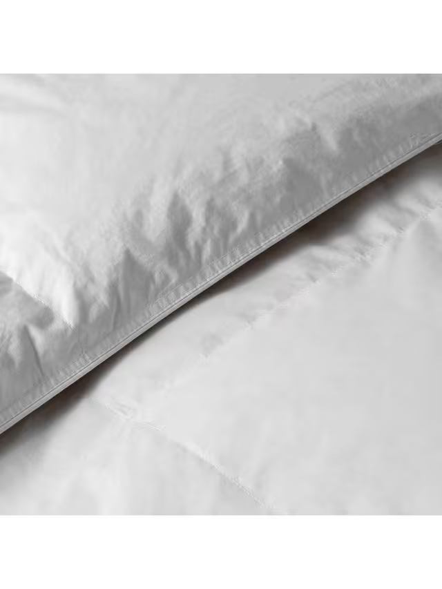 Natural Duck Down 60/40 Duvet, 10.5 Tog, White