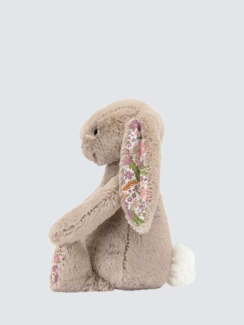 Blossom Petal Bunny Soft Toy, Beige
