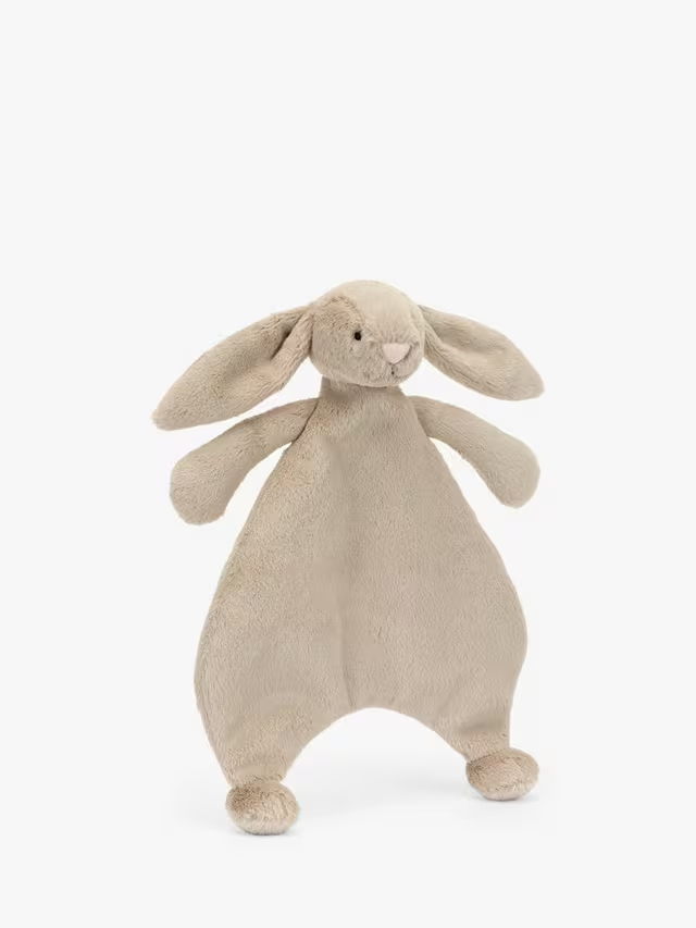 Bashful Bunny Comforter Soft Toy, Beige
