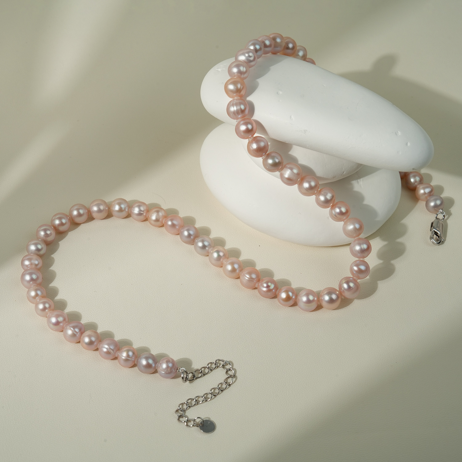 TK121-42-Z Pearl Necklace fresh water pearls