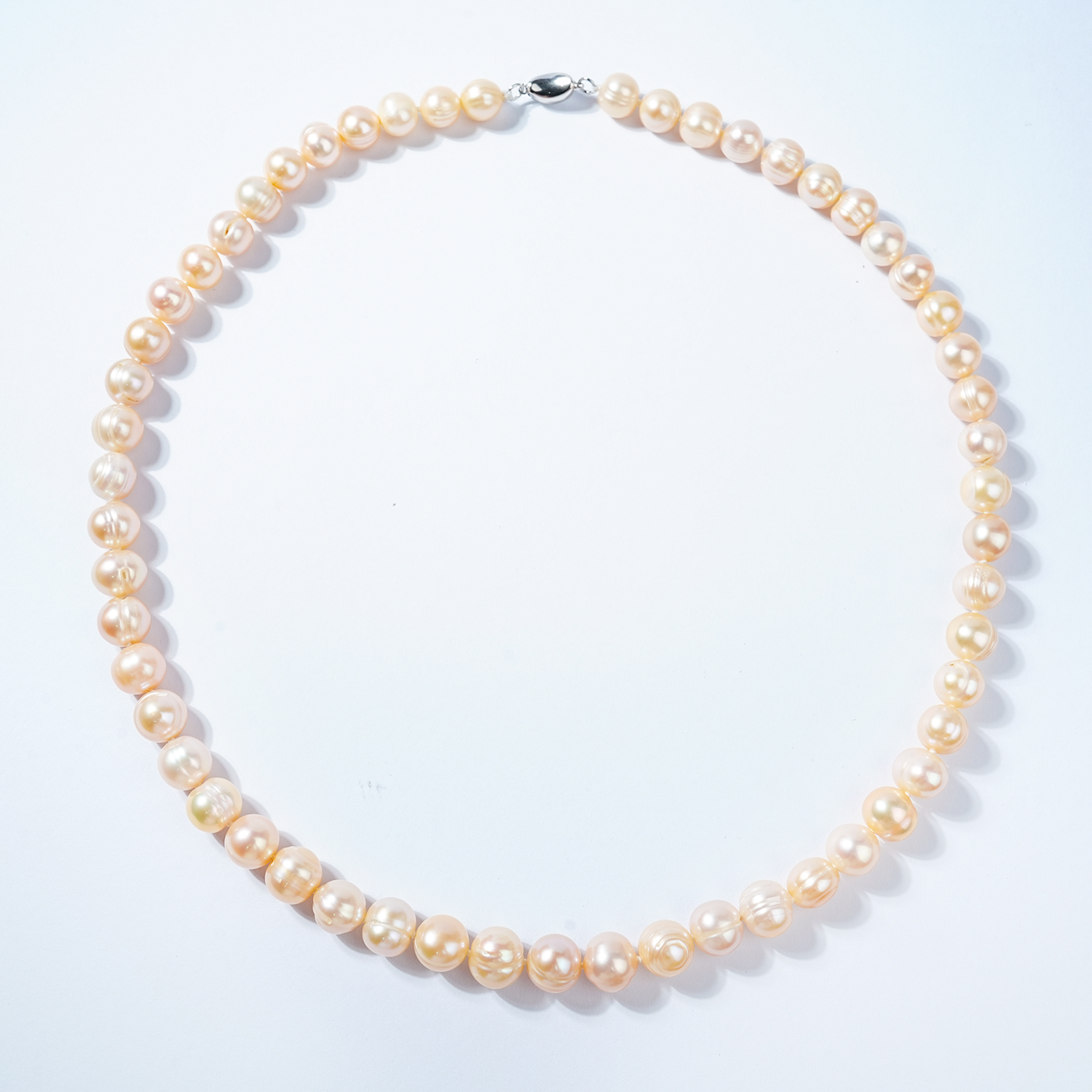 LTK1065-50-H 9-10mm Pearl Necklace fresh water pearls for birthday/anniversary/holiday /retirement/ graduation presents