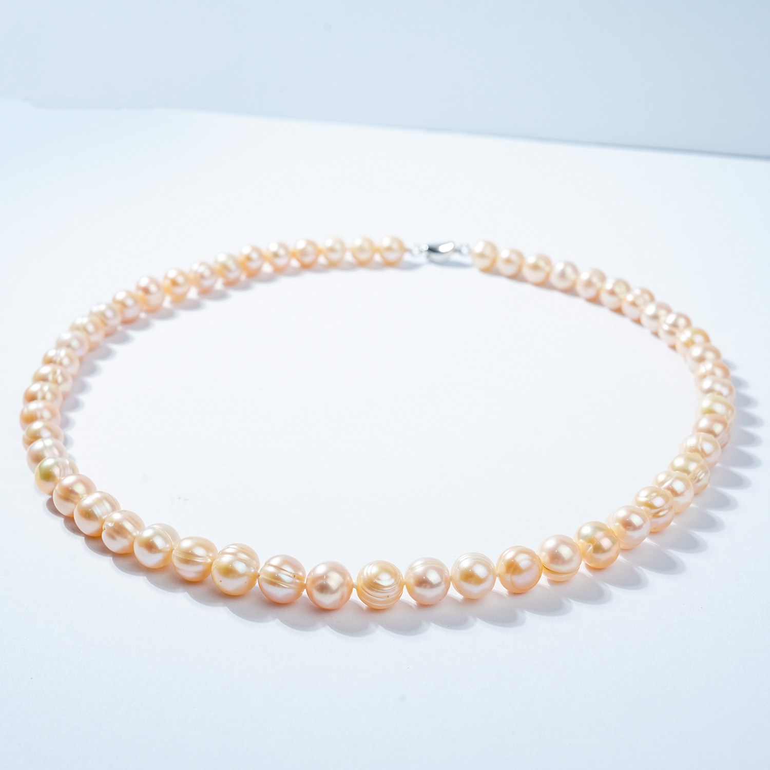 LTK1065-50-H 9-10mm Pearl Necklace fresh water pearls for birthday/anniversary/holiday /retirement/ graduation presents