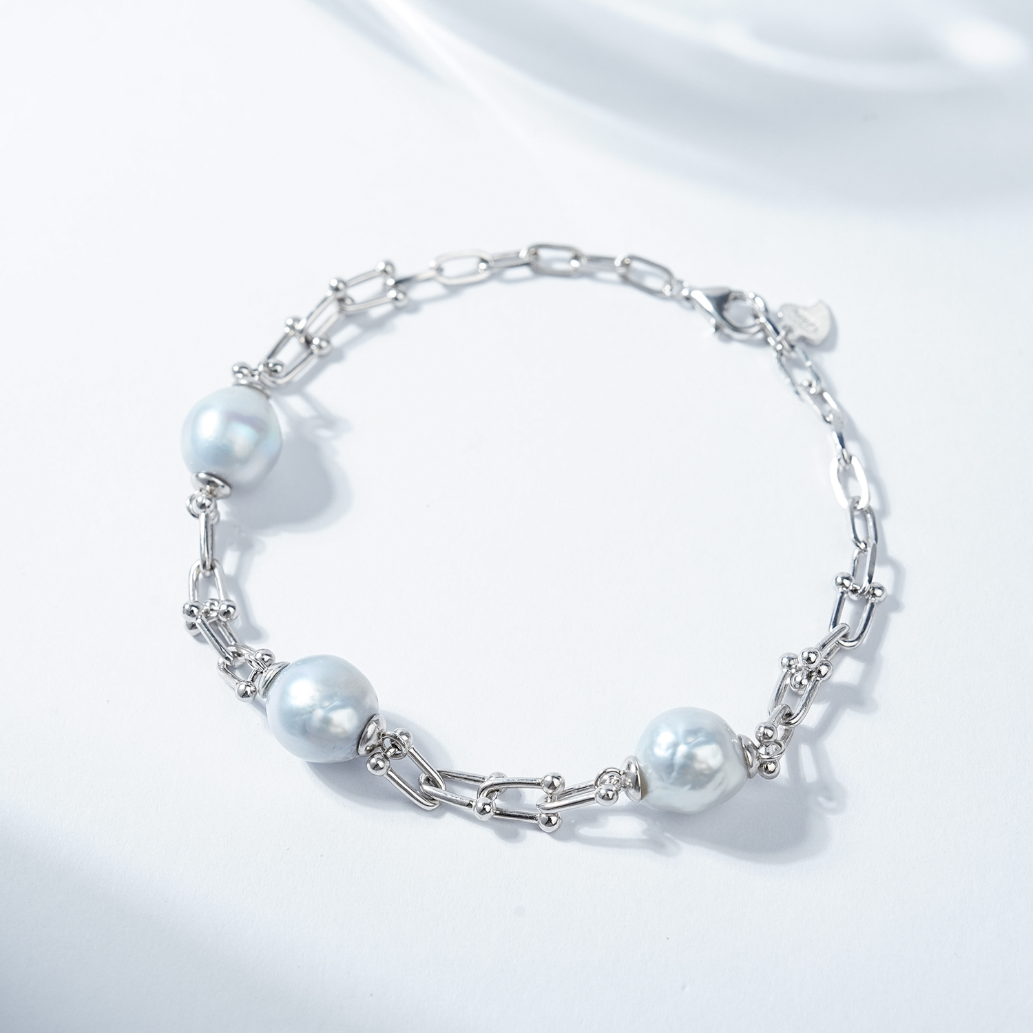 LYTK1071-22 11-12mm Salt water Pearl Bracelet Elegant Jewelry for Women for birthday/anniversary/holiday /retirement/ graduation presents