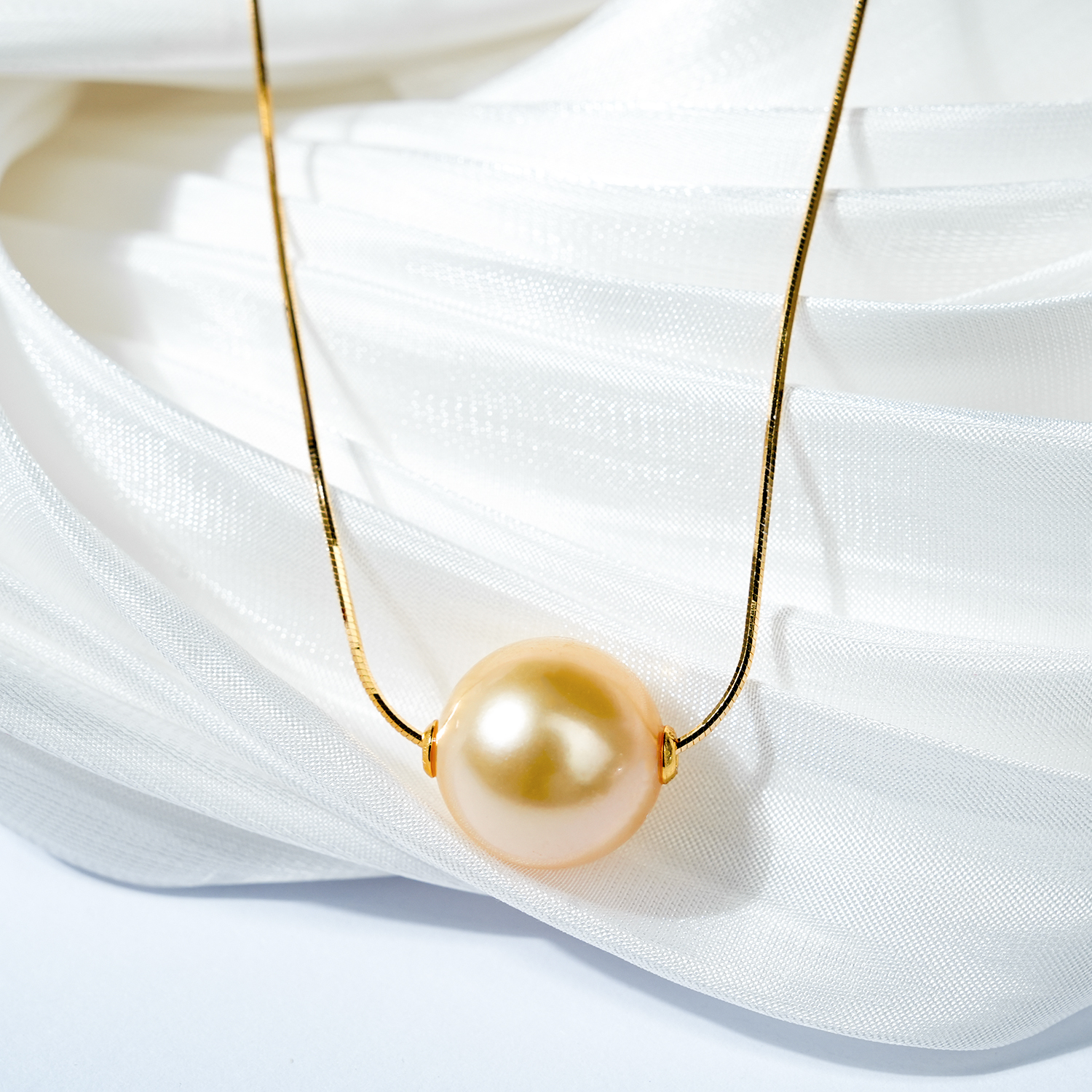LYTK1041（13-14mm）gold color salt water pearl Pendant for birthday/anniversary/holiday/promotion/retirement/ graduation presents