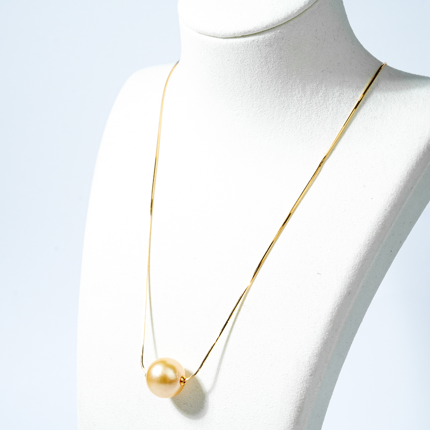 LYTK1041（13-14mm）gold color salt water pearl Pendant for birthday/anniversary/holiday/promotion/retirement/ graduation presents