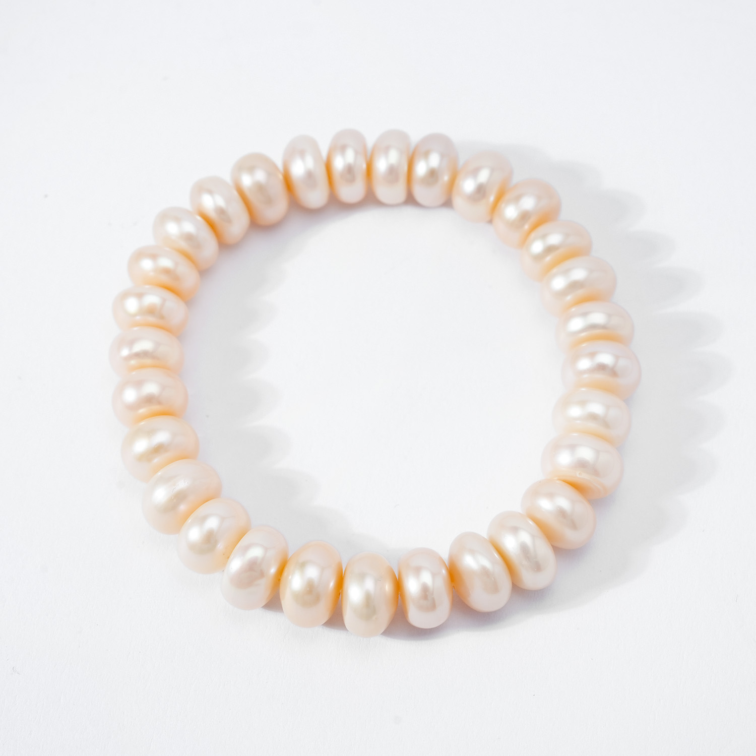 SC023-18 10-11mm  Nature Fresh Water Pearl bracelet
