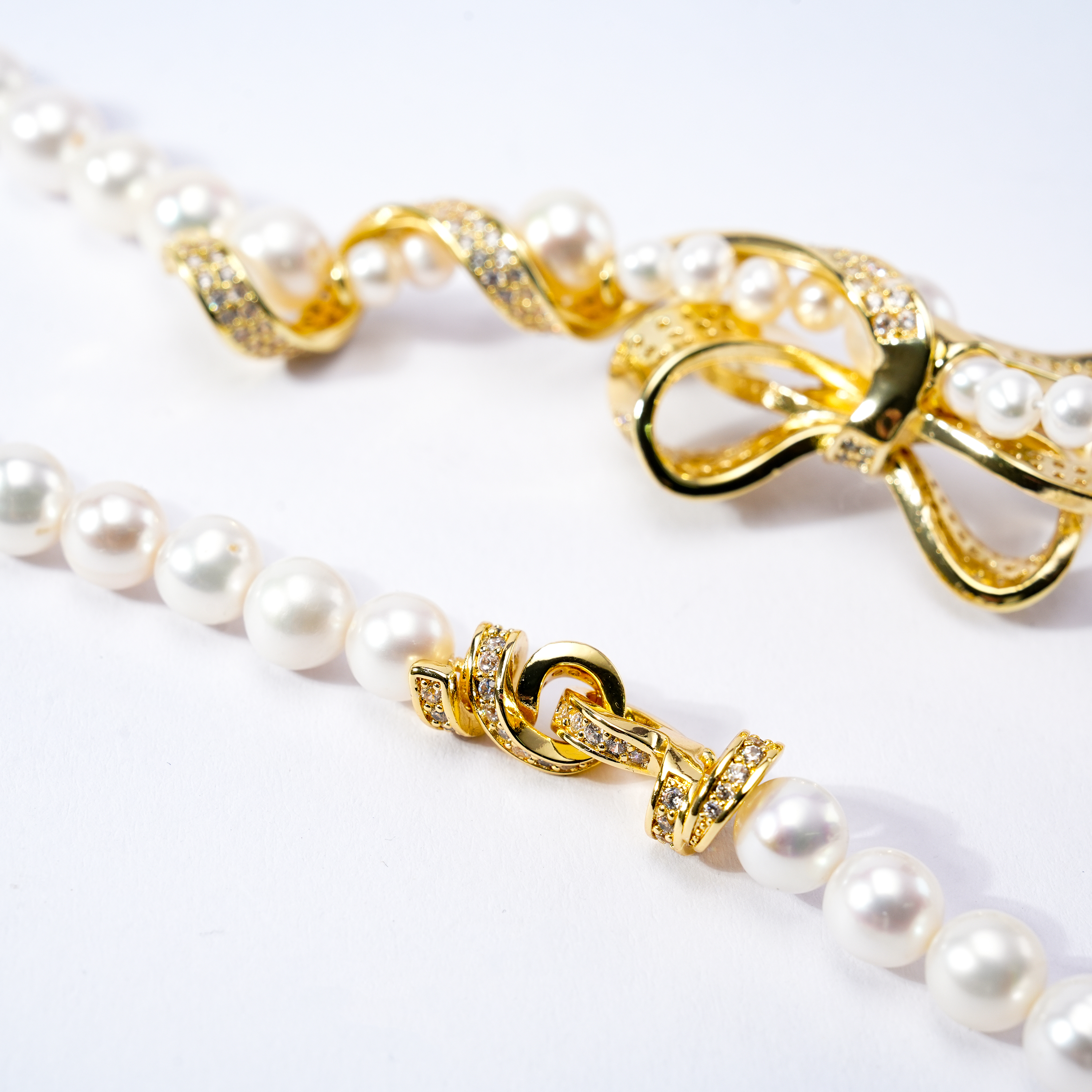 SA008 5-9mm Nature Fresh Water Pearl Necklace