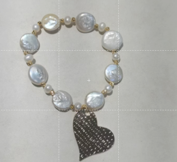 SP046 6mm Nature Fresh Water Pearl Bracelet