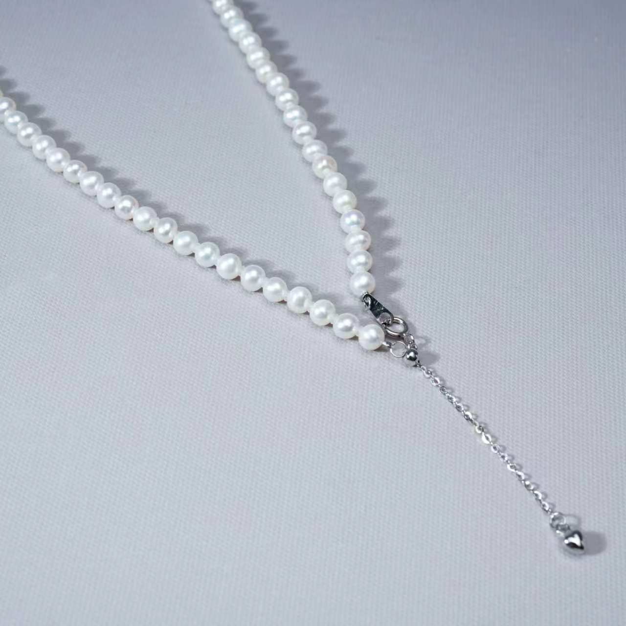 邱總專屬 4-5mm  Nature Fresh Water Pearl Necklace