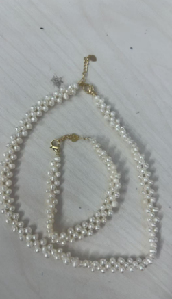 ST0074-5mm Nature Fresh Water Pearl Necklace