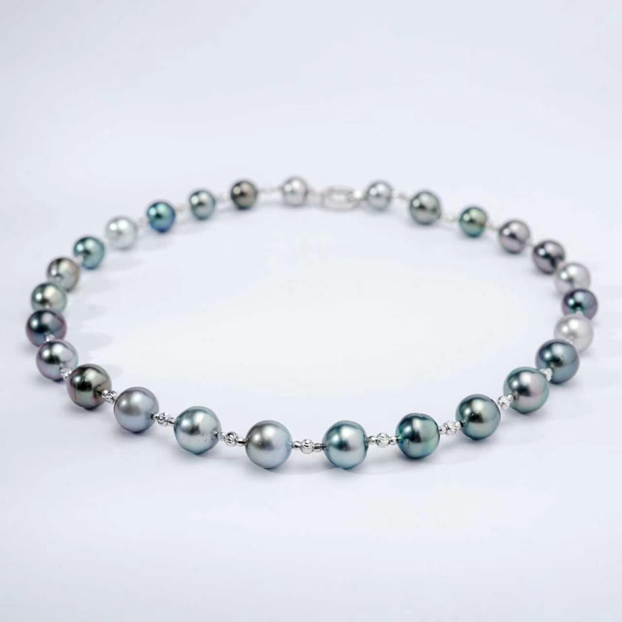 SYA103 9-10mm Natural Fresh Water Pearl Necklace