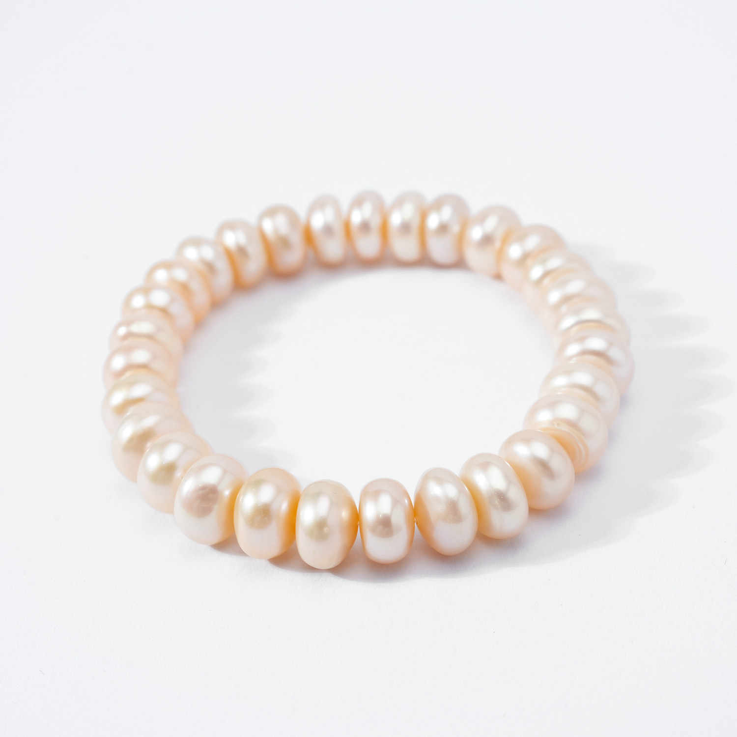 SC023-18 10-11mm  Nature Fresh Water Pearl bracelet