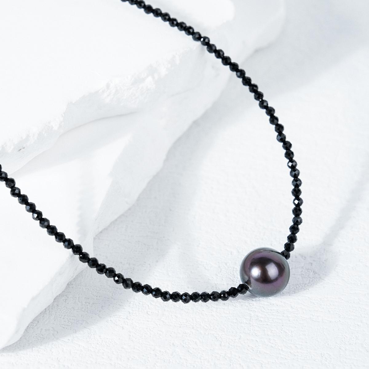 NYTK710-45 10-12mm Pearl Pendant Necklace salt water pearl Limited stock ! variety color shipping