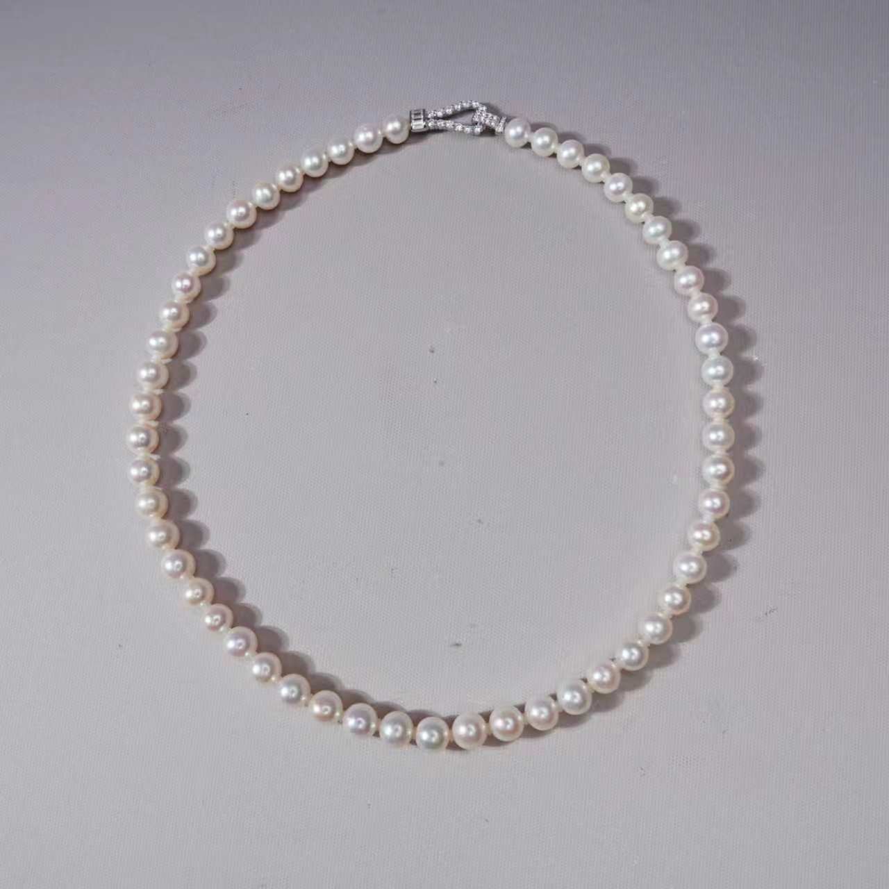 邱總專屬 7-8mm  Nature Fresh Water Pearl Necklace