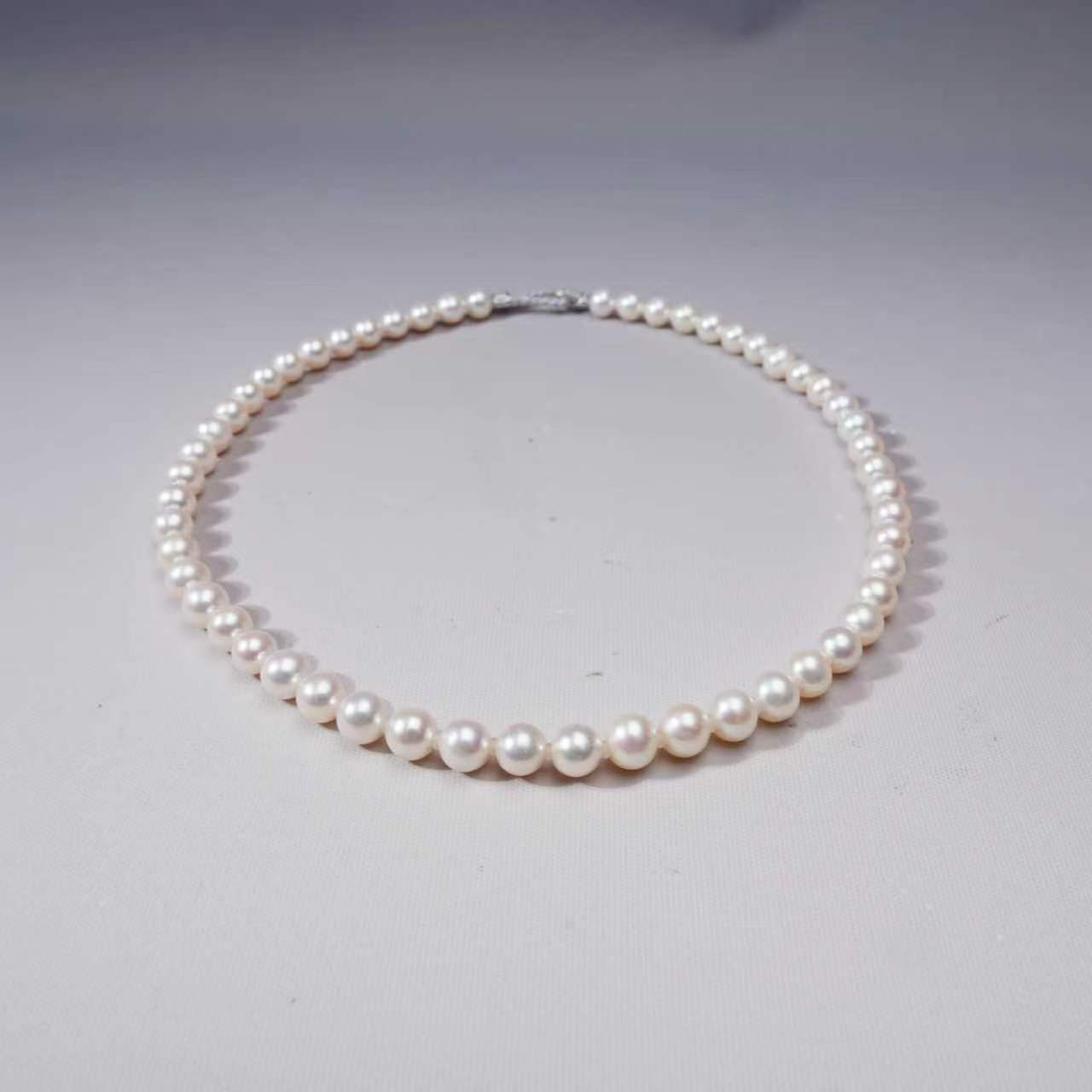 邱總專屬 7-8mm  Nature Fresh Water Pearl Necklace