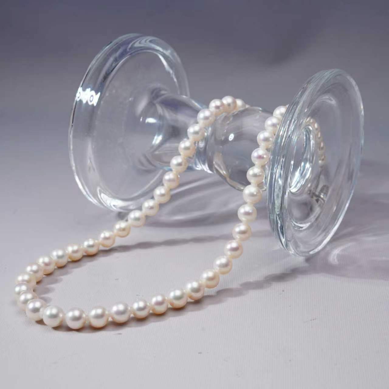 邱總專屬 7-8mm  Nature Fresh Water Pearl Necklace