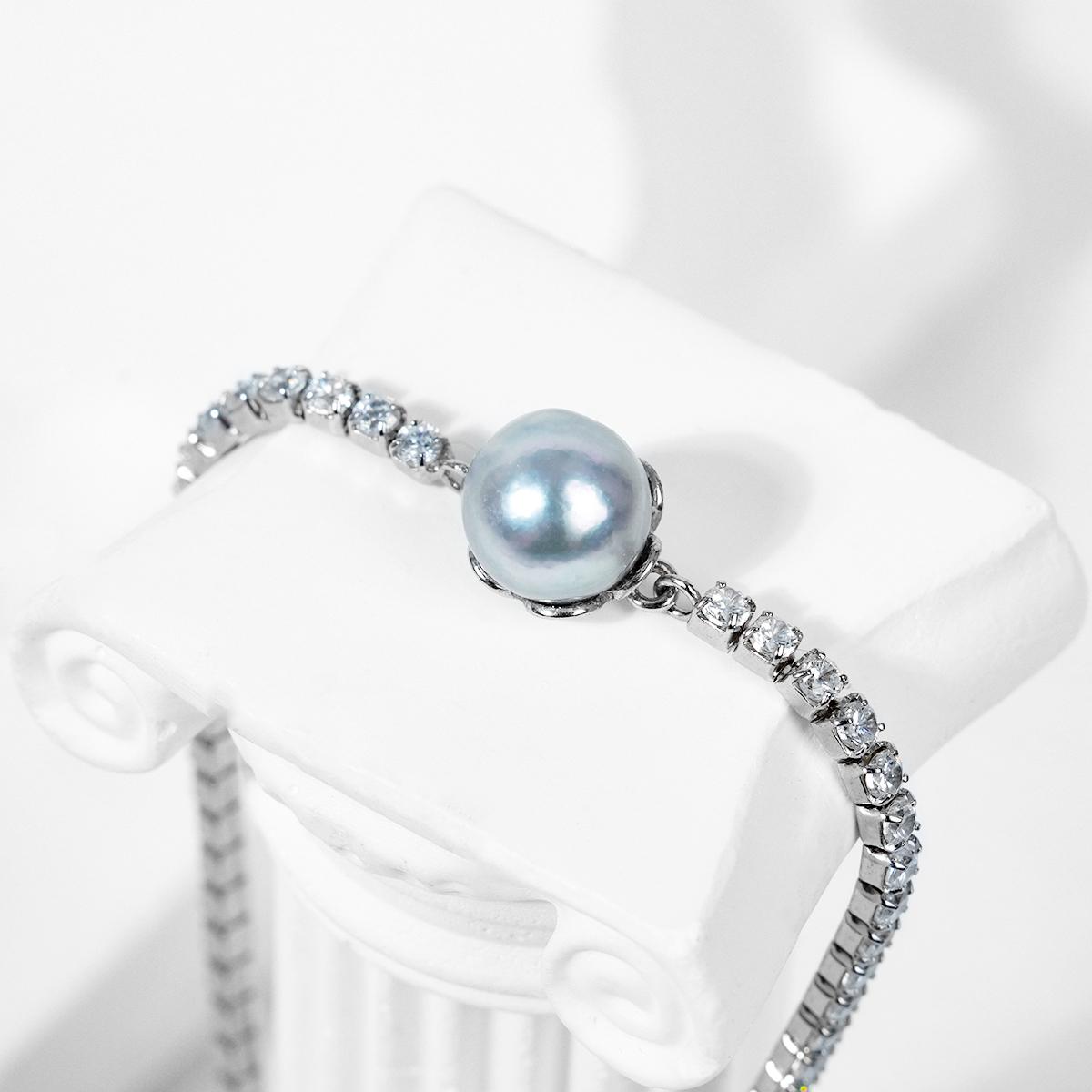NYTK284 8-9mm Pearl Bracelet Salt water pearl