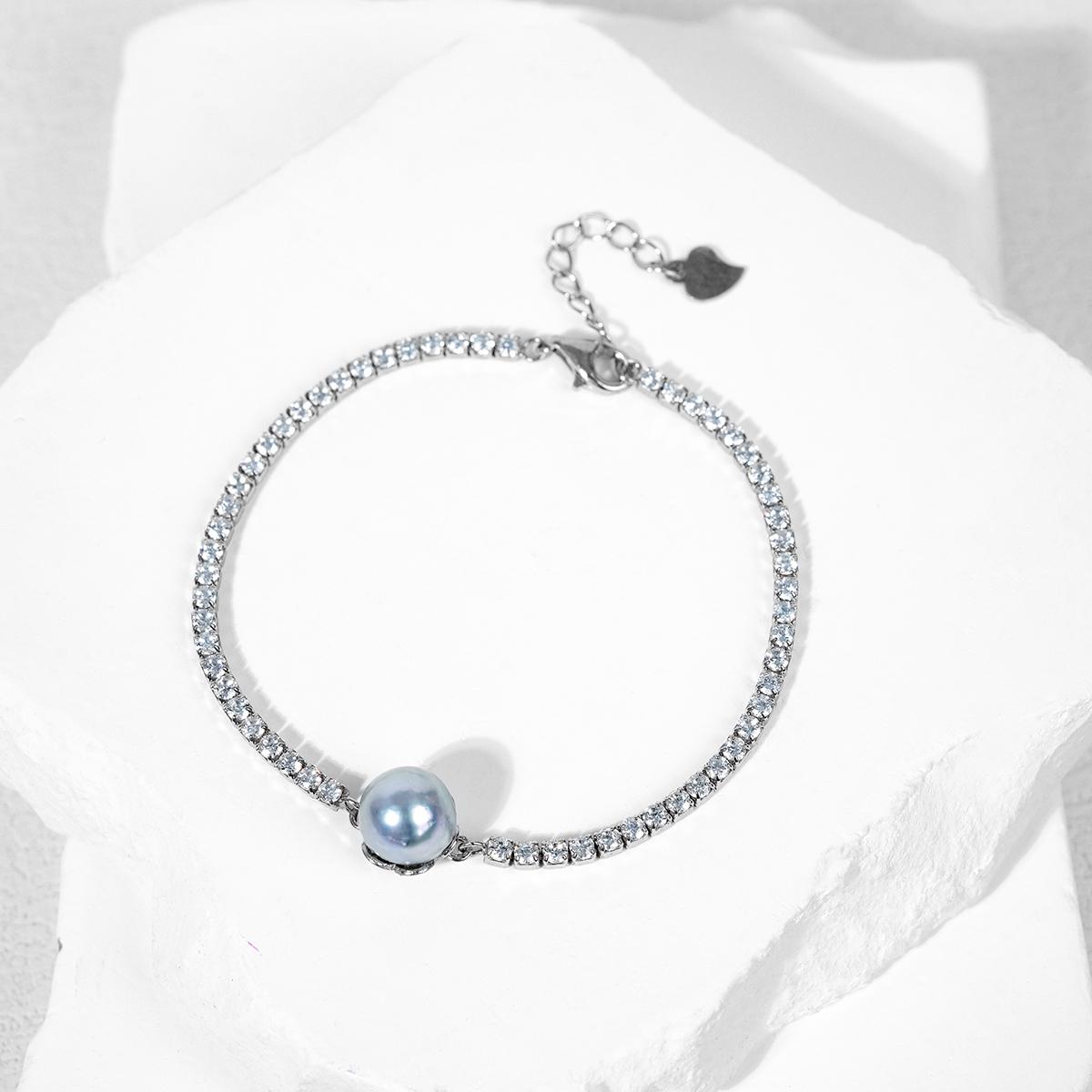 NYTK284 8-9mm Pearl Bracelet Salt water pearl