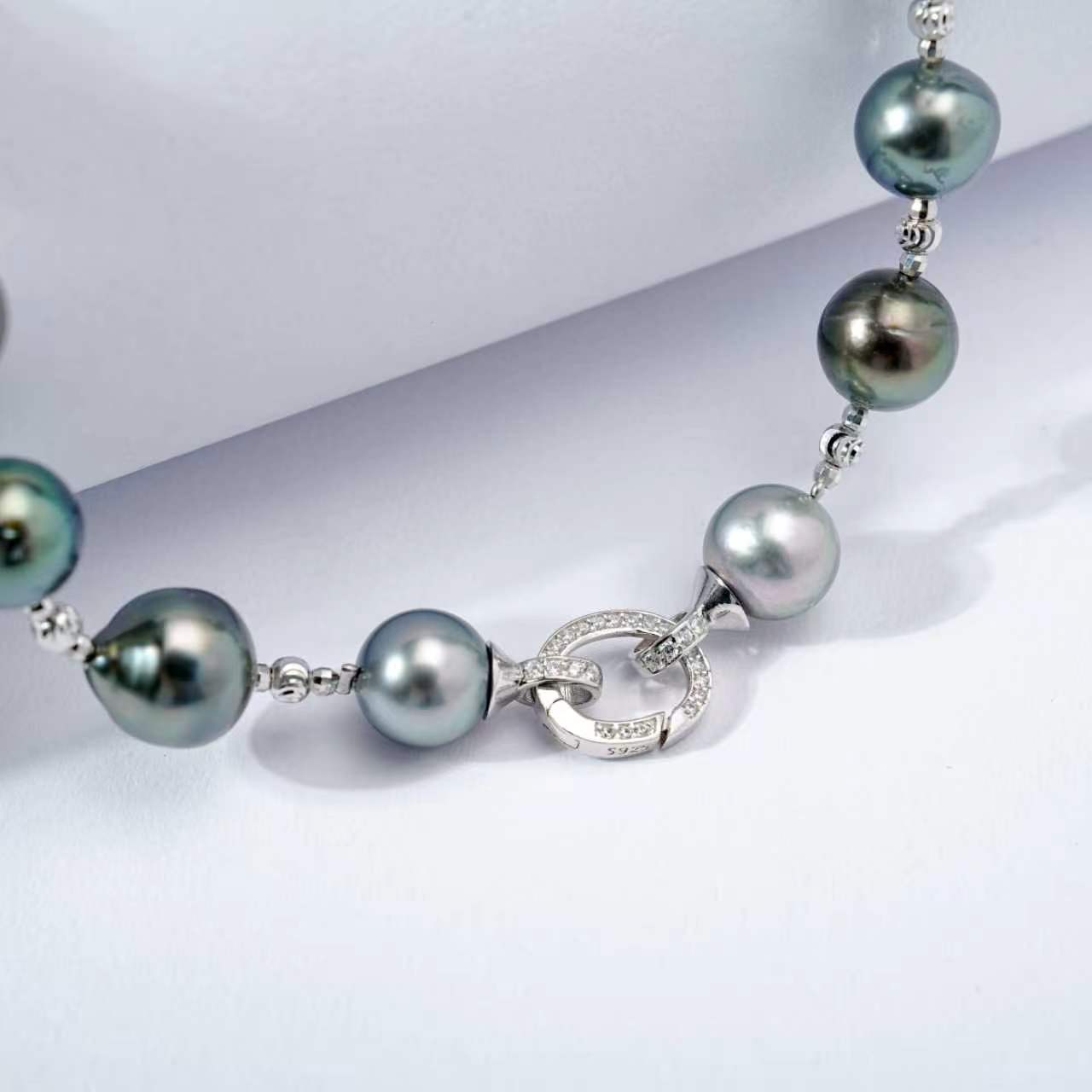 SYA103 9-10mm Natural Fresh Water Pearl Necklace